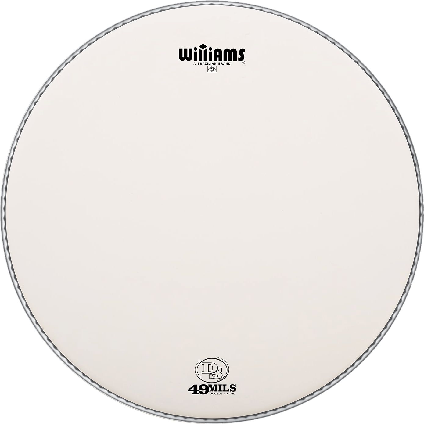 Двуслойный пластик WILLIAMS [DS49-7MIL-10] 10", с напылением, белый