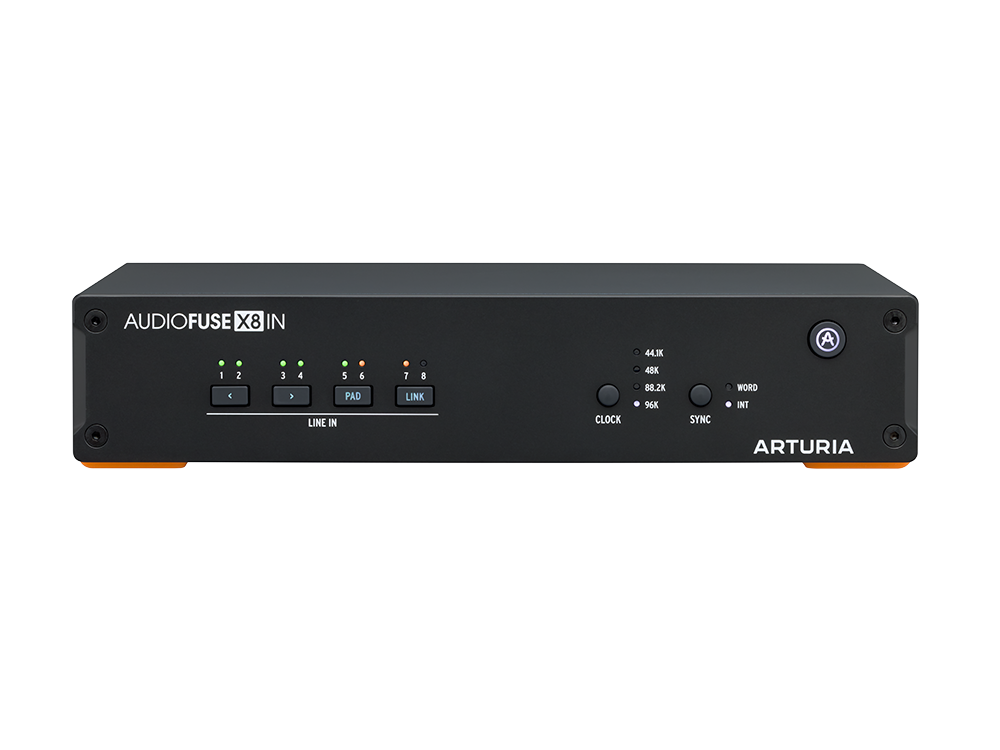 Модуль расширения [831002] Arturia [AudioFuse X8 IN] 8 аналоговых входов, Word Clock, подключение по ADAT