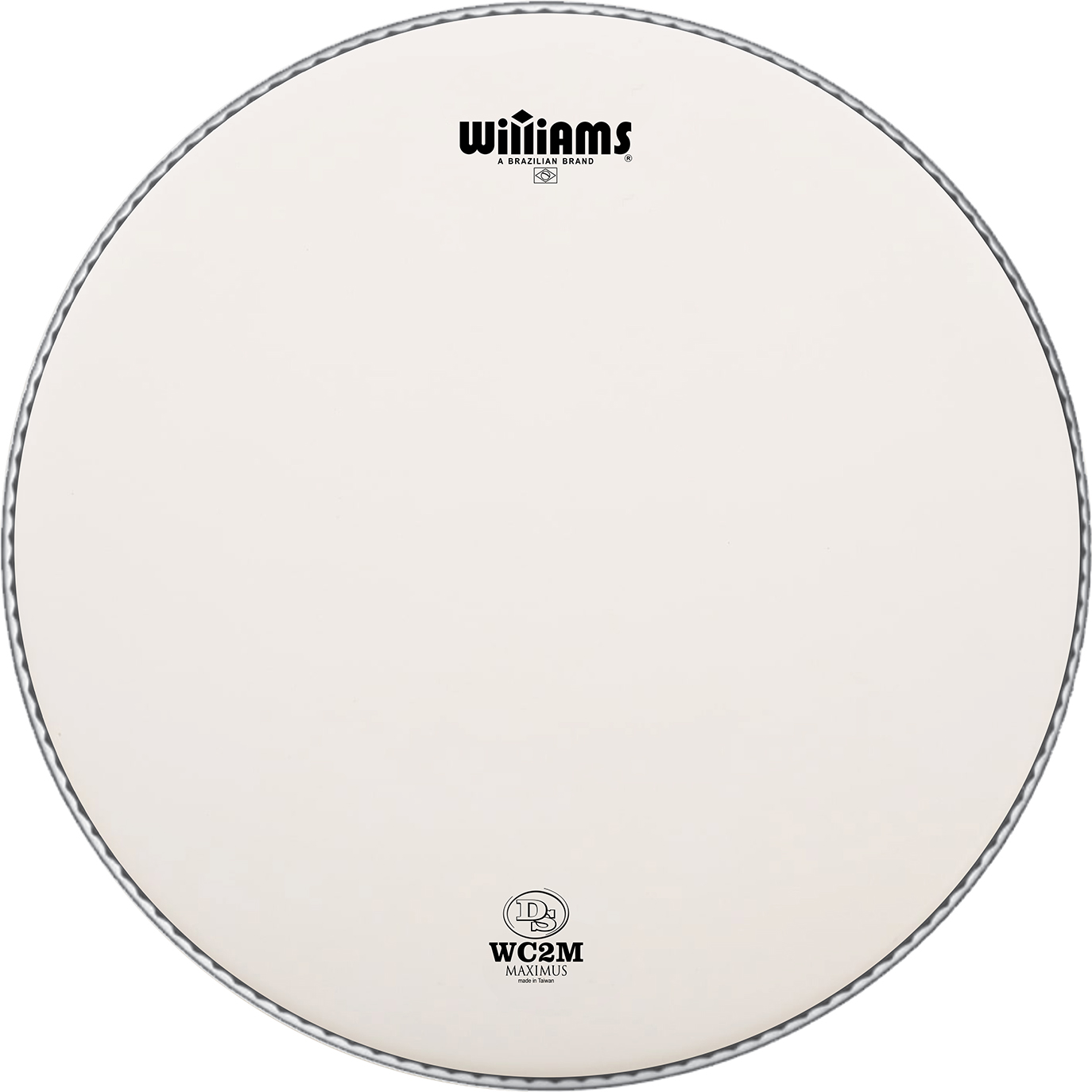 Двуслойный пластик WILLIAMS [WC2M-10MIL-13] 13", с напылением, белый