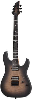 Электрогитара SCHECTER [C-1 STANDARD PLUS EMBER BURST EMB] электрогитара 6-струнная, корпус: красное дерево, топ: клен, гриф: клен, накладка: черное дерево, 24 лада, цвет Ember Burst (EB)