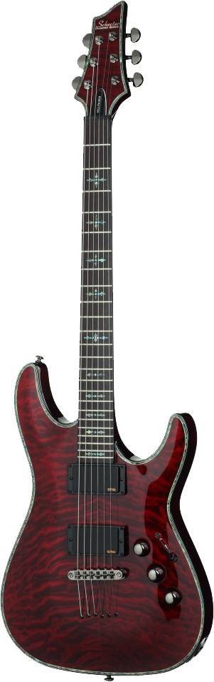 Электрогитара SCHECTER [HELLRAISER C-1 BCH] электрогитара 6-струнная, корпус: красное дерево, топ: волнистый клен, гриф: красное дерево, накладка: палиснадр, 24 лада, цвет: Black Cherry (BCH)