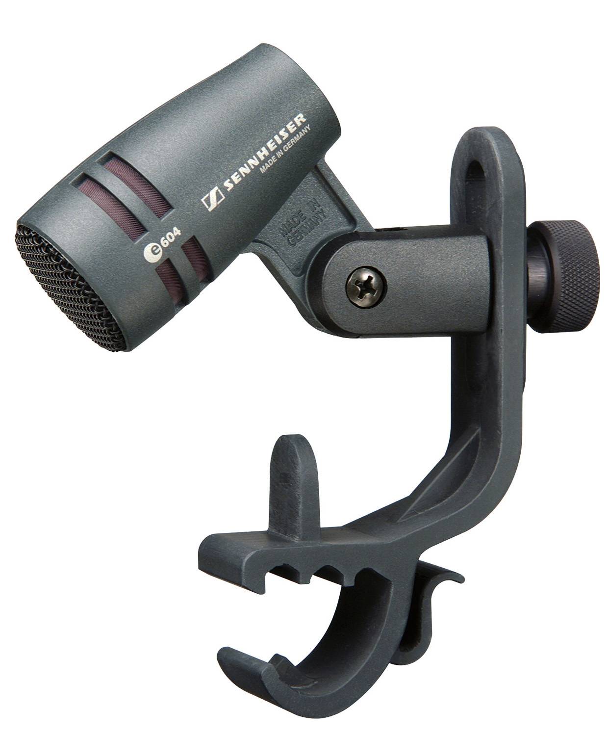 Микрофон Sennheiser [E 604] динамический, с креплением типа Clamp для озвучивания с близкой дистанции барабанов и медных духовых инструментов.