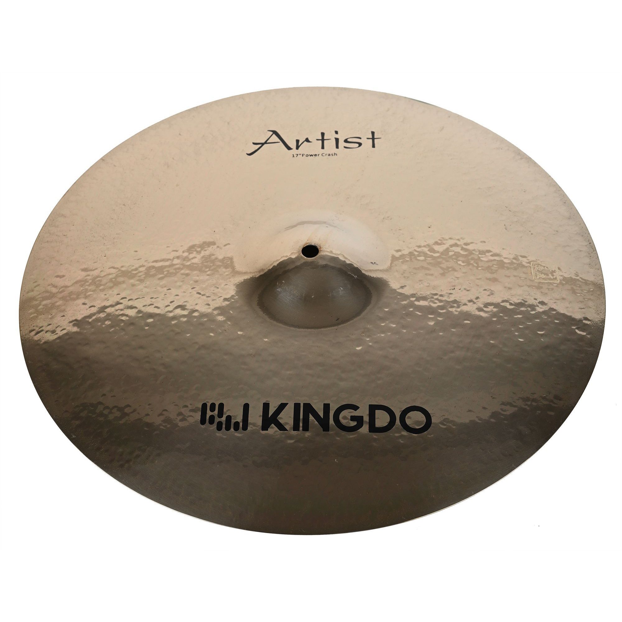 Тарелка крэш 17" [17" ARTIST POWER COPPESMITH CRASH] KINGDO [17" ARTIST POWER COPPESMITH CRASH] сплав B20, ручная работа, поверхность полированная