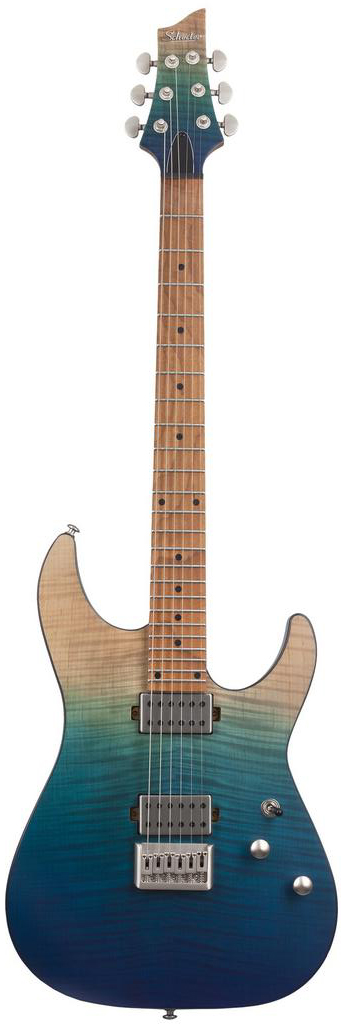 Электрогитара SCHECTER [C-1 STANDARD PLUS BLUE FADE BF] электрогитара 6-струнная, корпус: красное дерево, топ: клен, гриф: запеченный клен, 24 лада, цвет Blue Fade (BF)