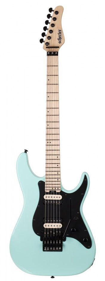 Электрогитара SCHECTER [SUN VALLEY SUPER SHREDDER FR SFG] 6-струнная, корпус: красное дерево, гриф: клен, накладка: клен, 24 лада, FloydRose цвет: Sea Foam Green (SFG)