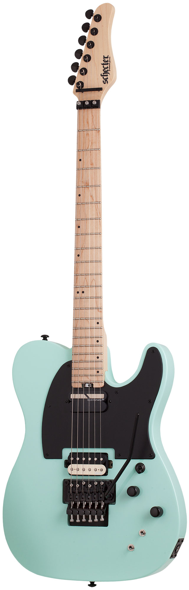 Электрогитара SCHECTER [SUN VALLEY SUPER SHREDDER PT-FR-S SFG] электрогитара 6-струнная, корпус: красное дерево, гриф: клен, накладка: клен, 24 лада, Sustaniac, FloydRose цвет: Sea Foam Green