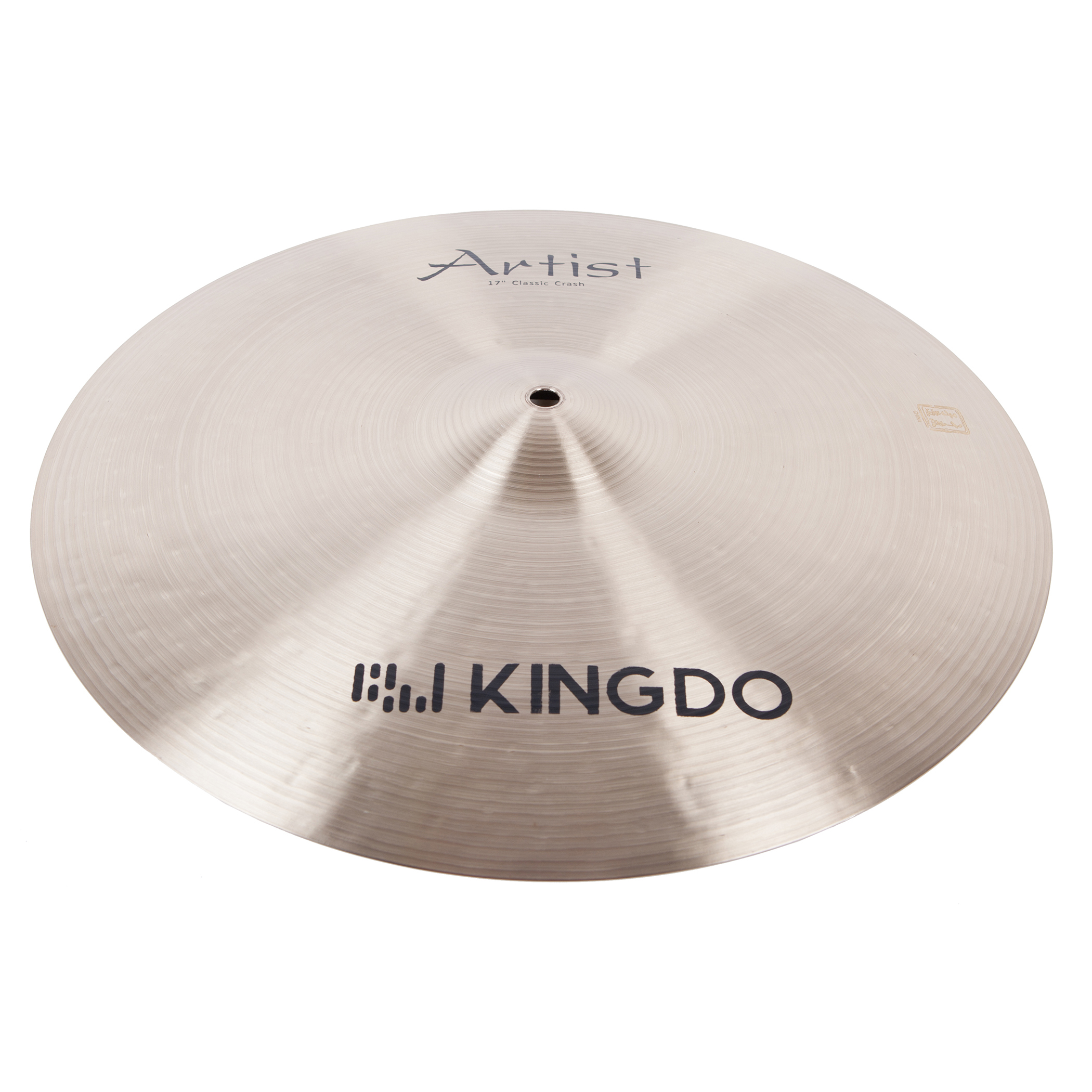 Тарелка крэш 17" [17" ARTIST CLASSIC CRASH] KINGDO [17" ARTIST CLASSIC CRASH] сплав B20, ручная работа, поверхность традиционная