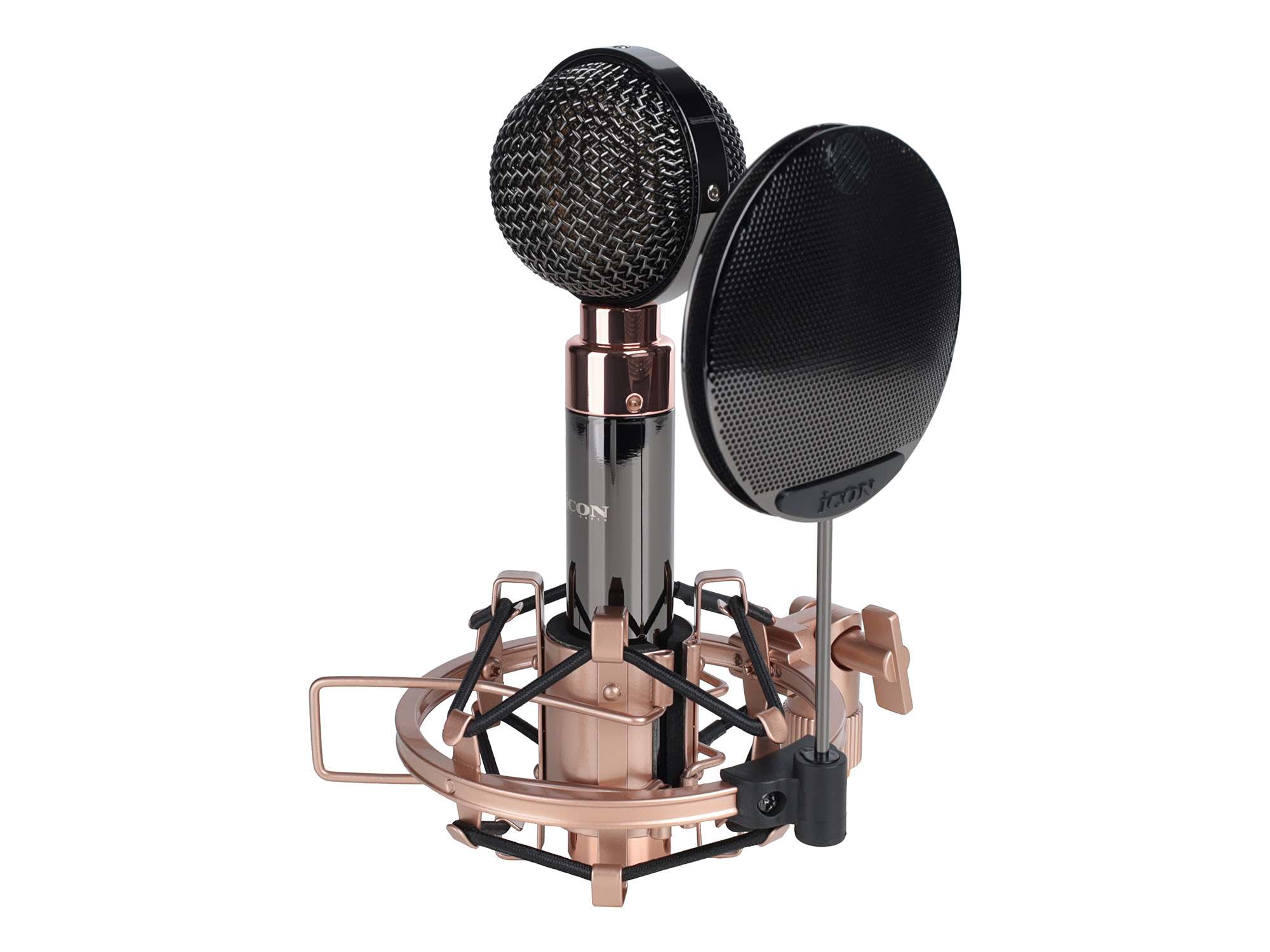 Микрофон конденсаторный Icon [Aurora] студийный, диаграмма направленности Cardioid, частотный диапазон 20-20000 Гц, чувствительность -35 дБВ/Па, сопротивление 200 Ом, SPL 130 дБ, S/N 85 дБ, п
