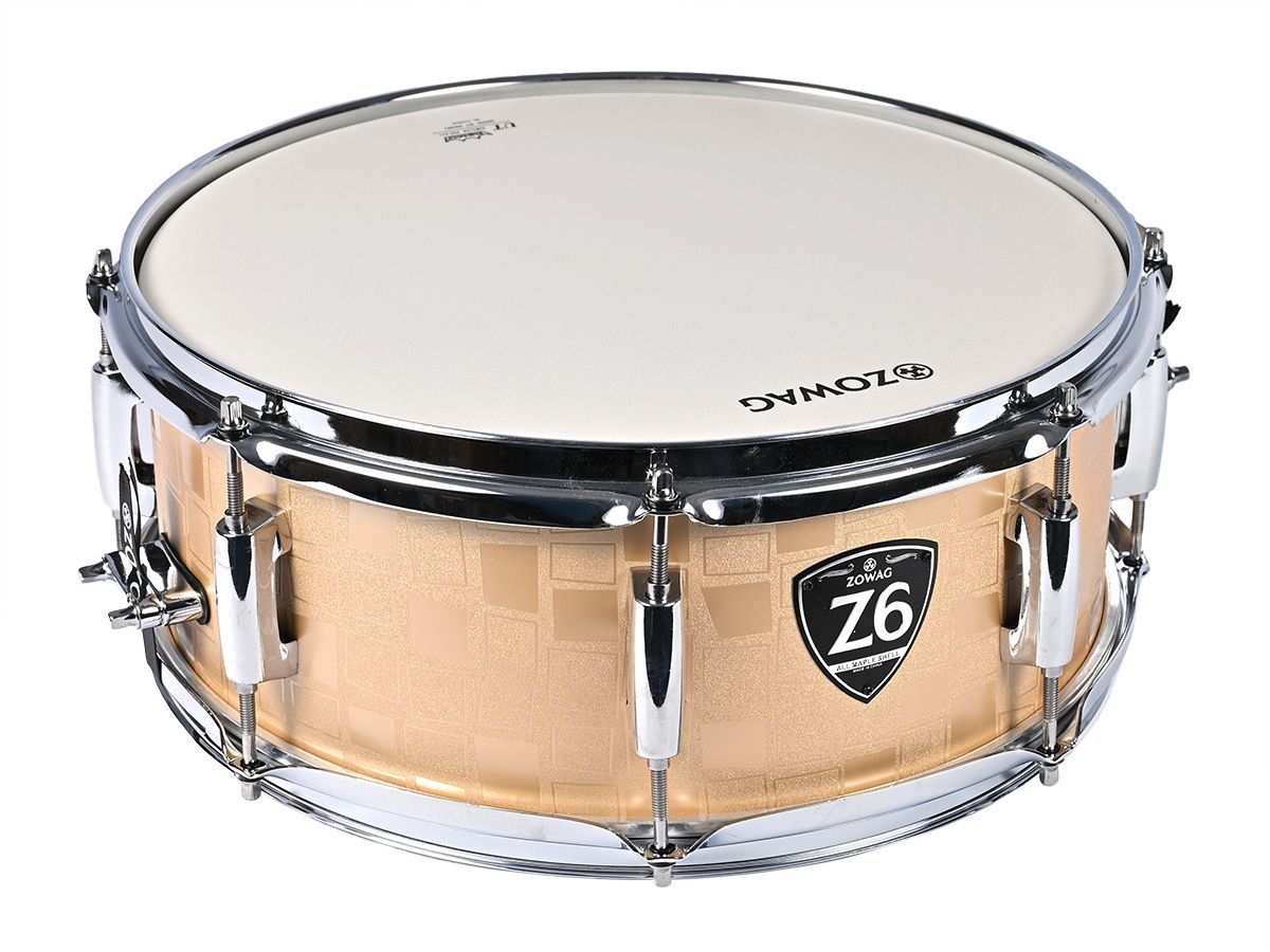 Малый барабан ZOWAG [Z6-SS1455-V23 GDS] 14х5.5, цвет Gold Square