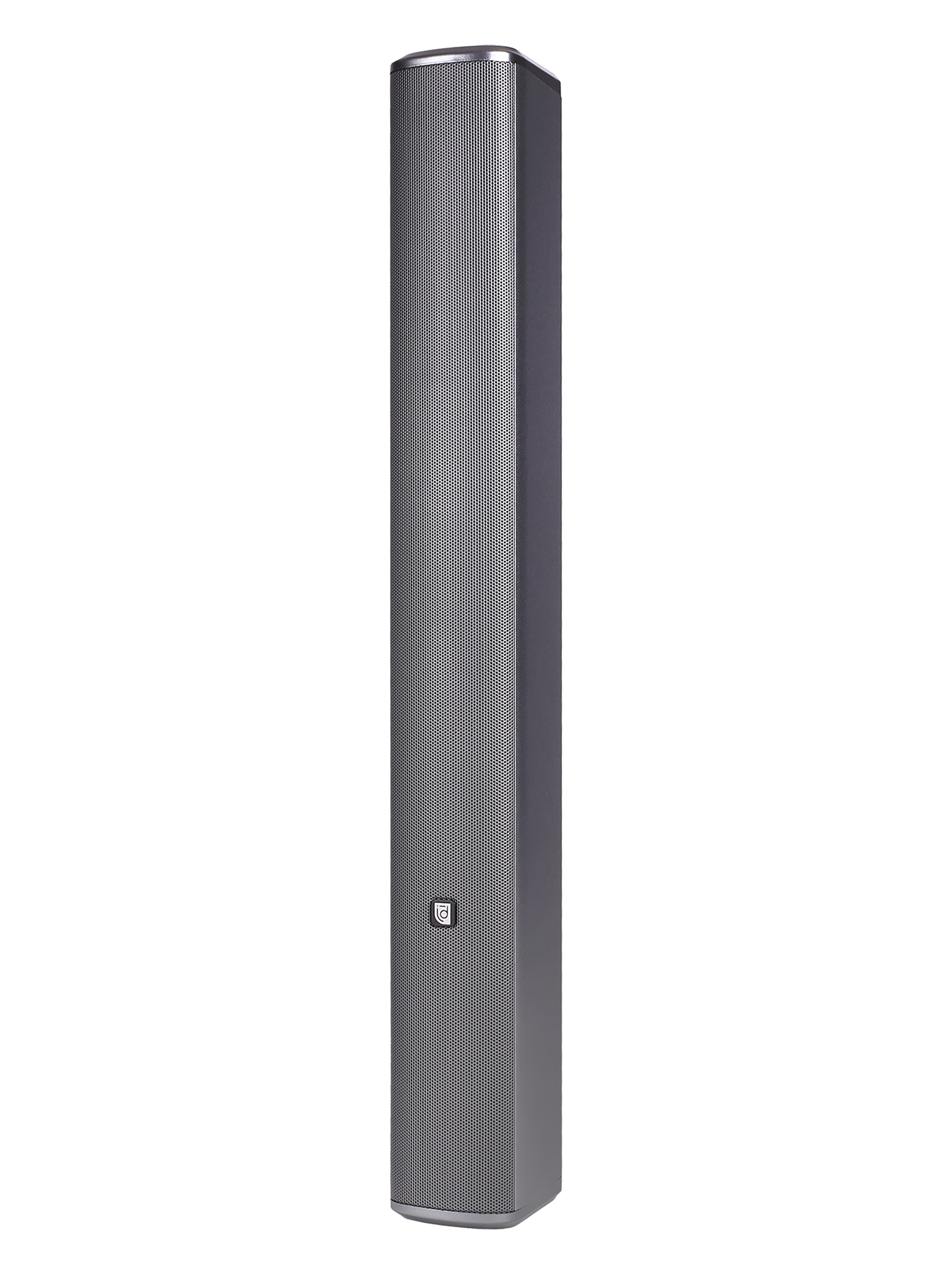 Звуковая колонна Intrend [ITSPK-CL425PD-G] активная 4x2,5", 60 Вт, вход DANTE, питание POE+, SPL 109dB, 106Hz18kHz, 120&deg;х20&deg; (HхV), вес 3.4 кг, цвет угольный металлик, крепление в комплекте, 