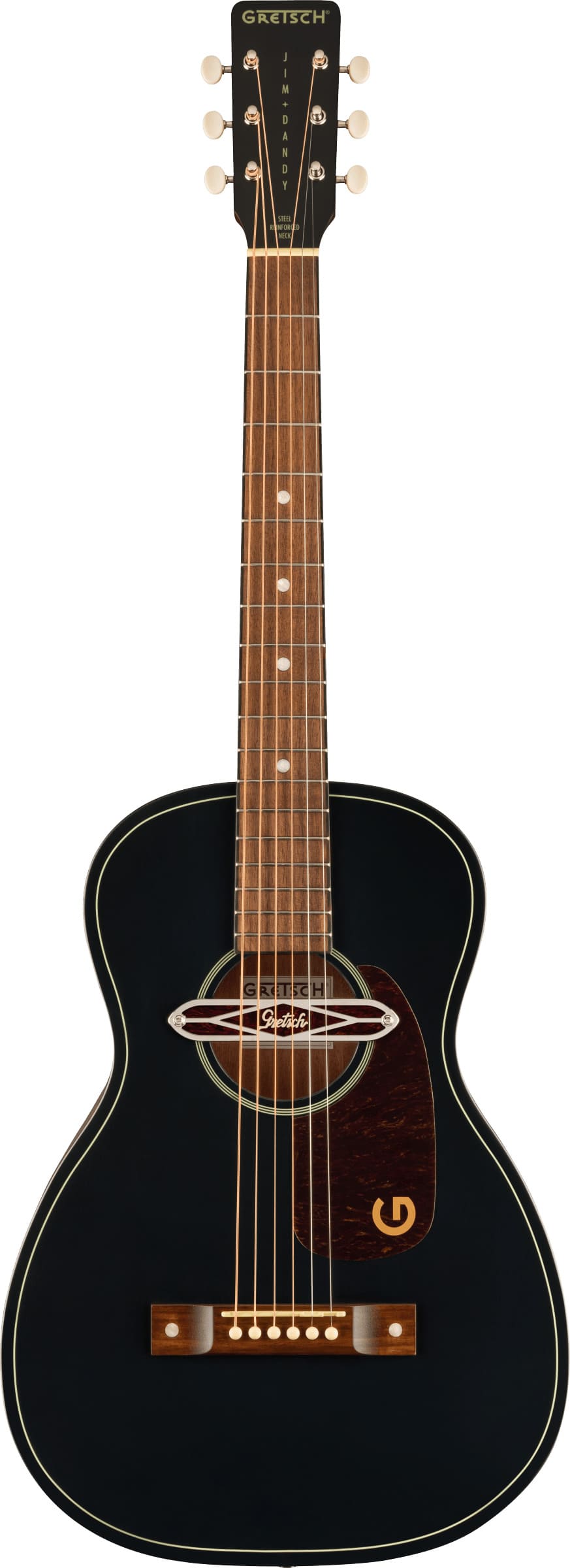 GRETSCH Jim Dandy Deltoluxe Parlor Black Top