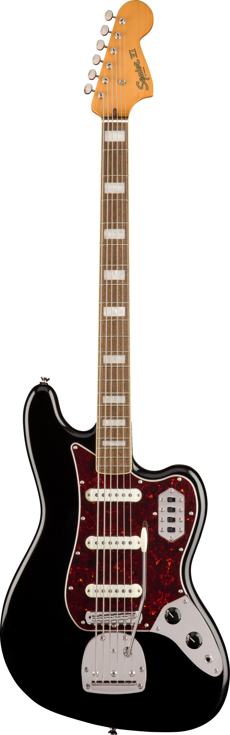 FENDER SQUIER Classic Vibe Bass VI LRL Black