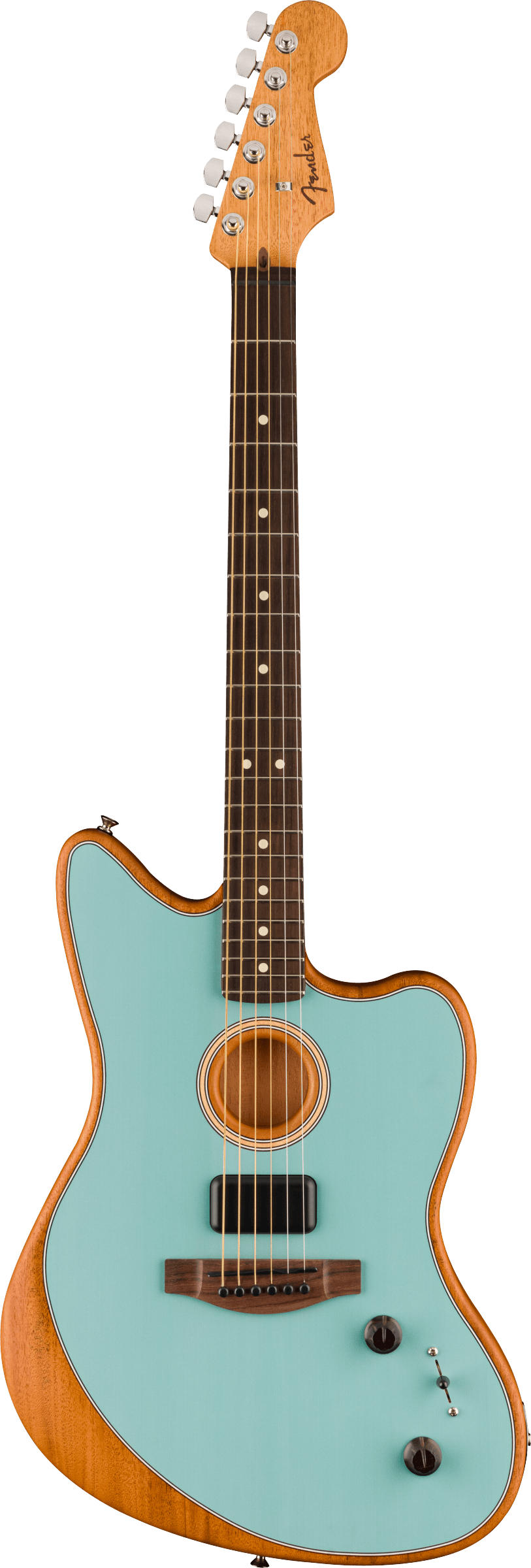 FENDER Acoustasonic Player Jazzmaster RW Ice Blue