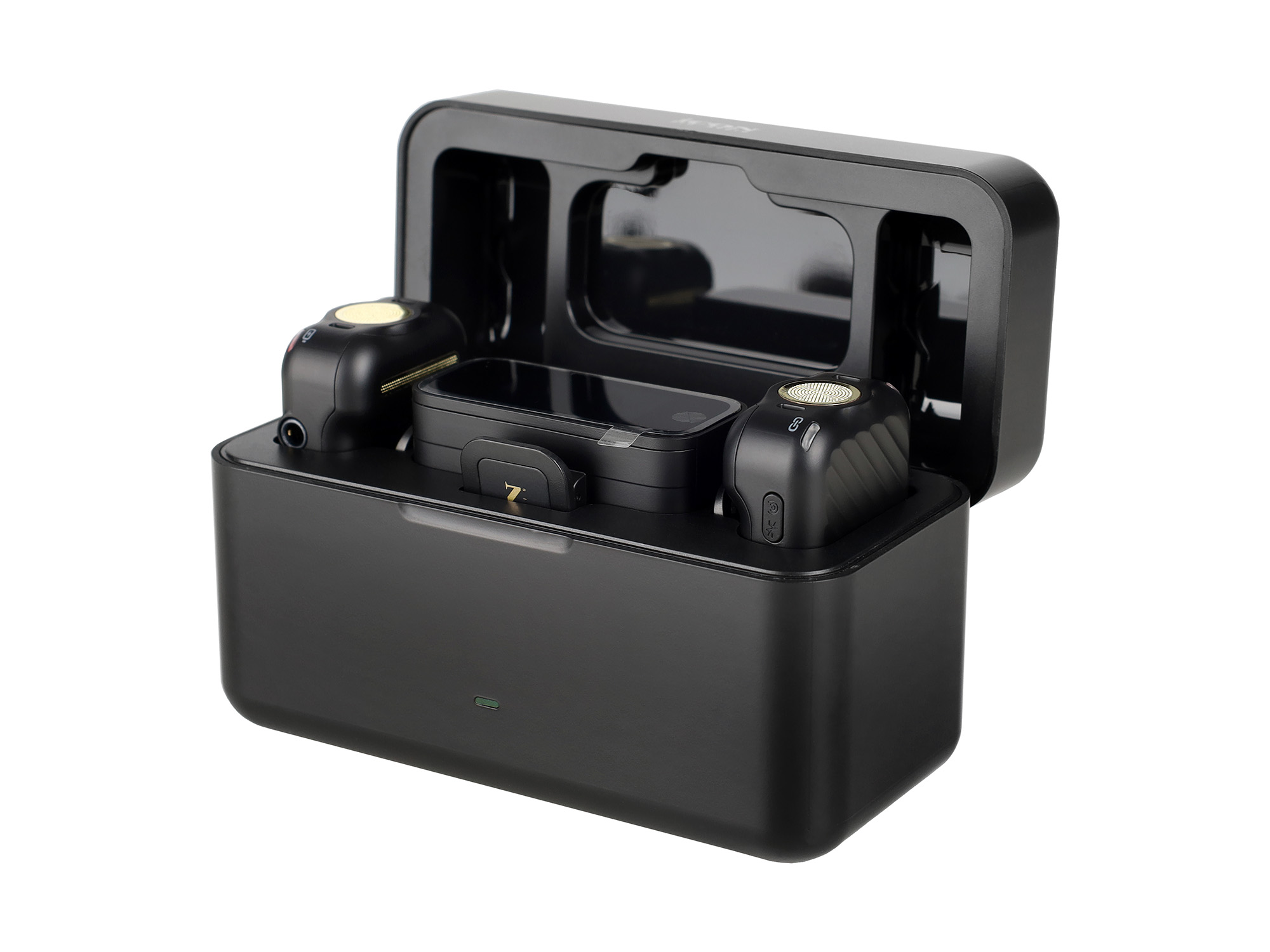 Радиосистема микрофонная Icon [AirMic Pro Black] 2 передатчика с микрофонами, 1/8" TS входы для петличек, приемник с дисплеем, 1/8" TRS выход для камеры, 1/8" TRS вход для наушников, кейс для