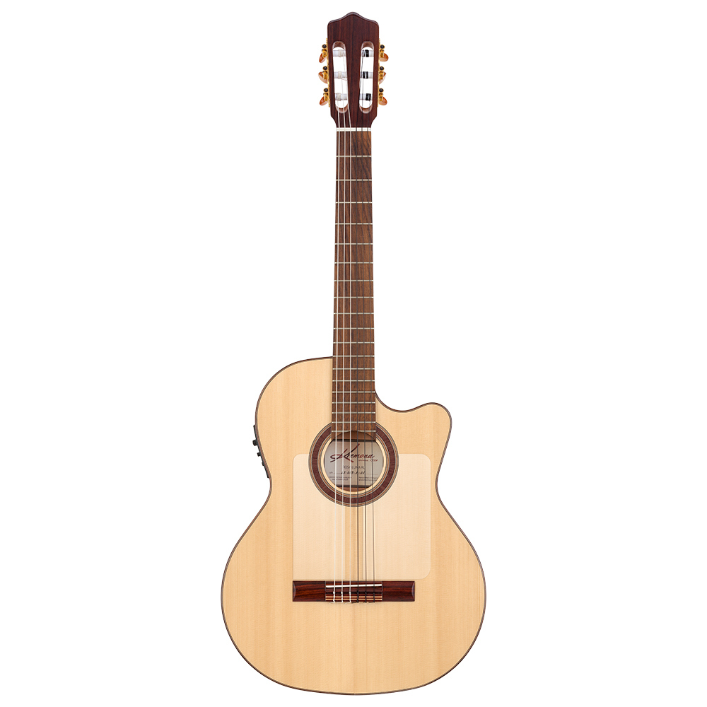 Rosa-Luna-RL-T-w/bag Rosa Luna Flamenco Series Классическая гитара, со звукоснимателем, Kremona