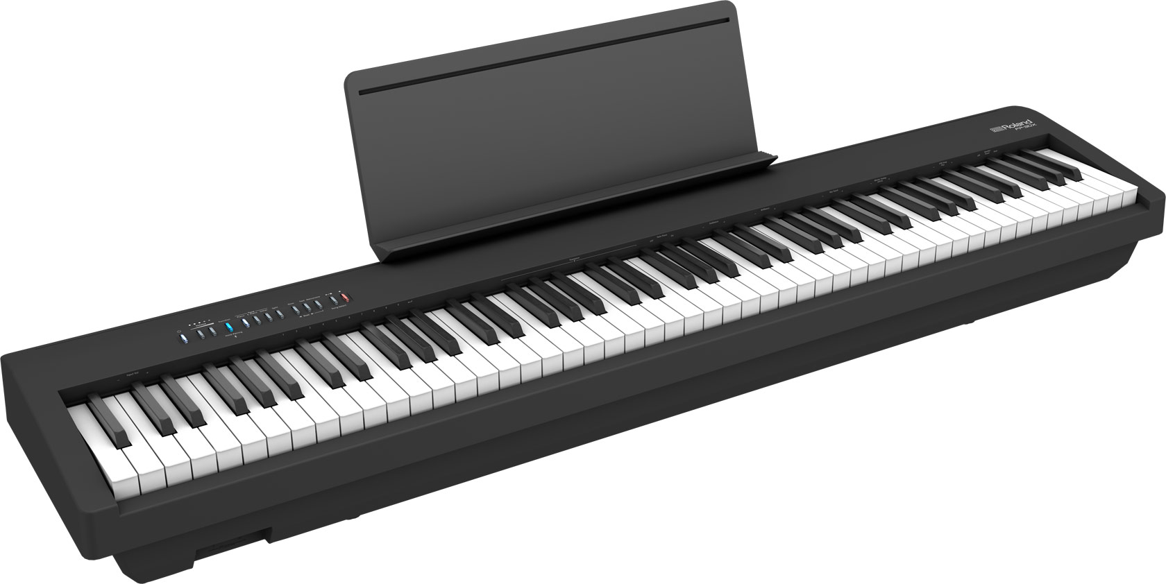 Компактное цифровое пианино ROLAND [FP-30X-BK] (88 клавиш PHA-4 Standard), полифония 256 голосов, 56 тембров, Bluetooth Audio 3.0 и MIDI 4.0, технология SuperNATURAL Piano, 2 выхода для наушн