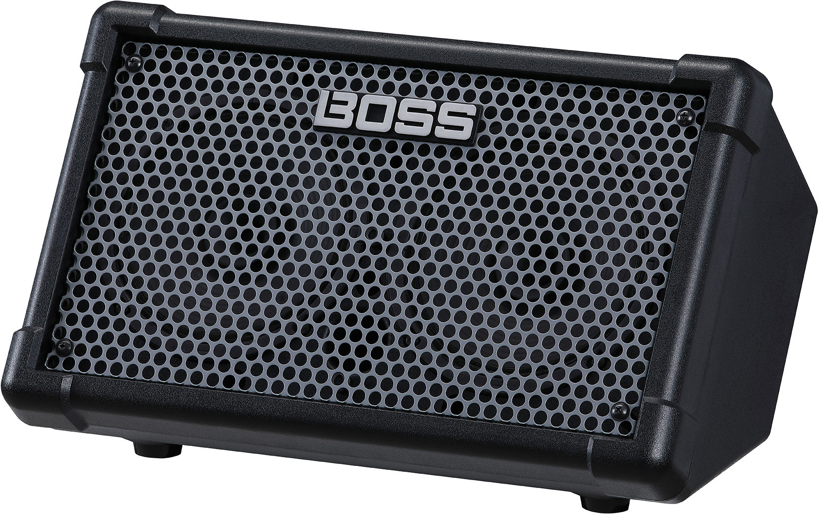 Портативный аккумуляторный стереокомбоусилитель BOSS [CUBE-ST2] 10 Вт (5+5 Вт), микрофонный вход, встроенный Looper, реверберация и автоматическая гармонизация