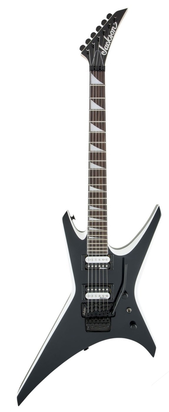 JACKSON JS32 Warrior Black / White Bevels