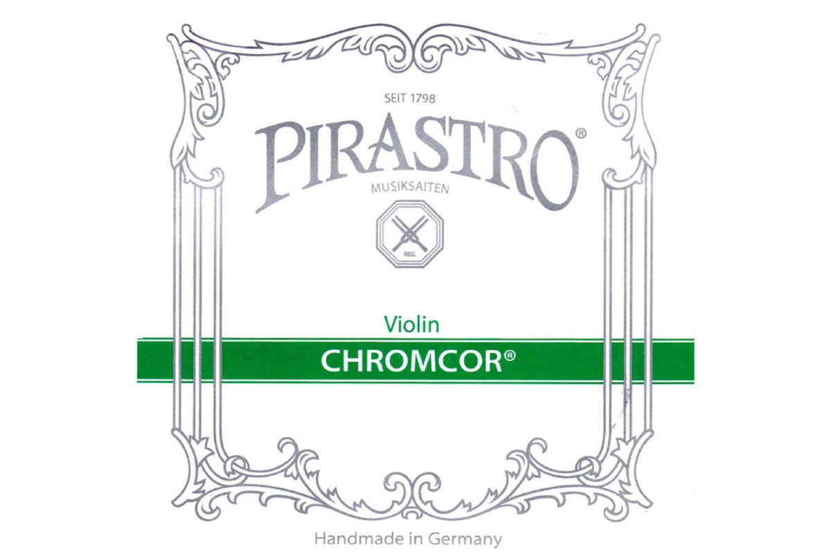 PIRASTRO Chromcor 319060 струны для скрипки 1/4-1/8 (комплект), среднее натяжение, стальная основа