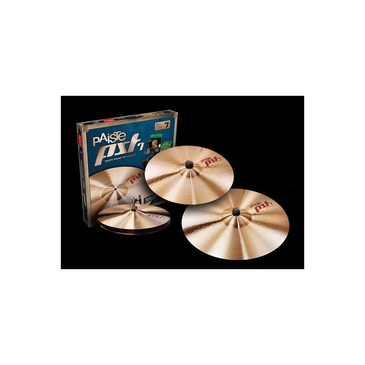 Paiste PST7 (Heavy)/Rock Set набор тарелок (14/16/20)