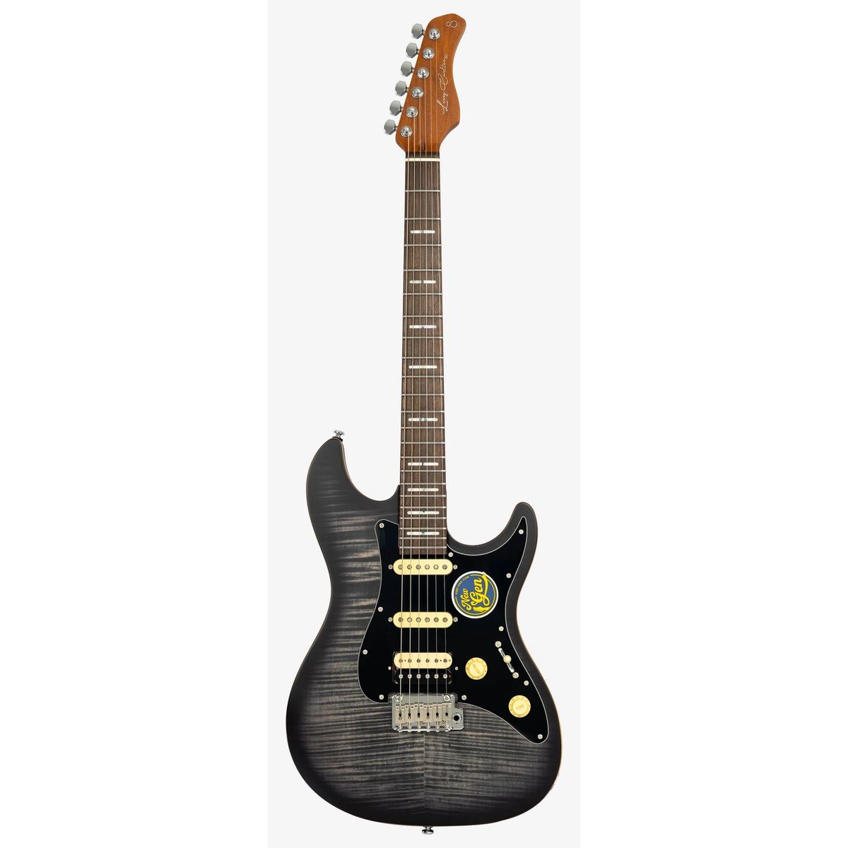 Sire S7 FM New Gen TBK электрогитара, форма Stratocaster, HSS, цвет черный берст