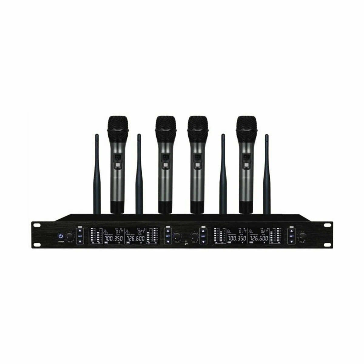 Axelvox DWS7000HT (FC Bundle) четырехканальная вокальная р/система, 4 х 16 каналов, 710-726 MHz