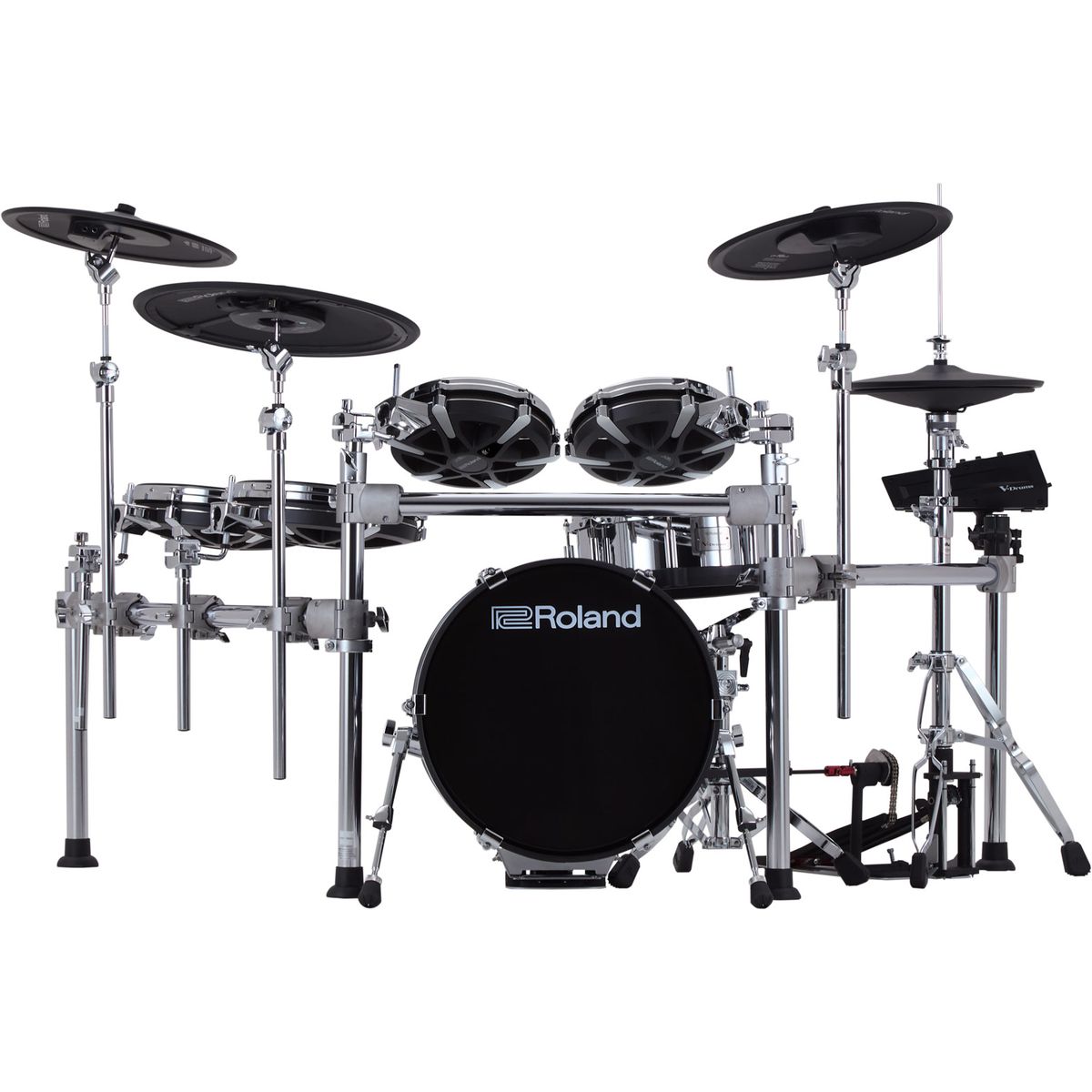 Roland TD716 + KD-18-BK + MDS-STG2 электронная ударная установка, состоит из 3-х коробок