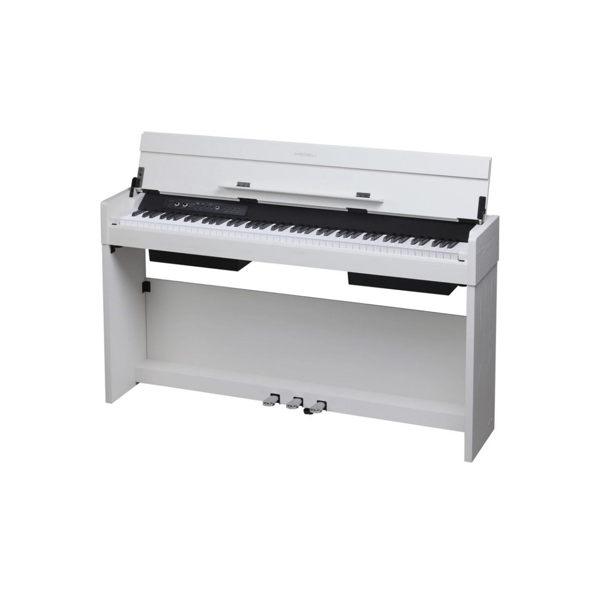 Medeli CP203 WH цифровое пианино, 88 клавиш, клавиатура GAC, 192 полифония, 30 тембров, 50 рит