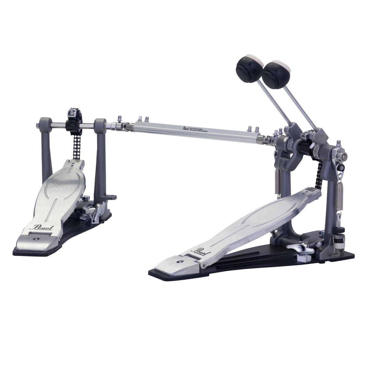 Pearl P-1032 Eliminator Solo Black двойная педаль для бас барабана, двойная цепь