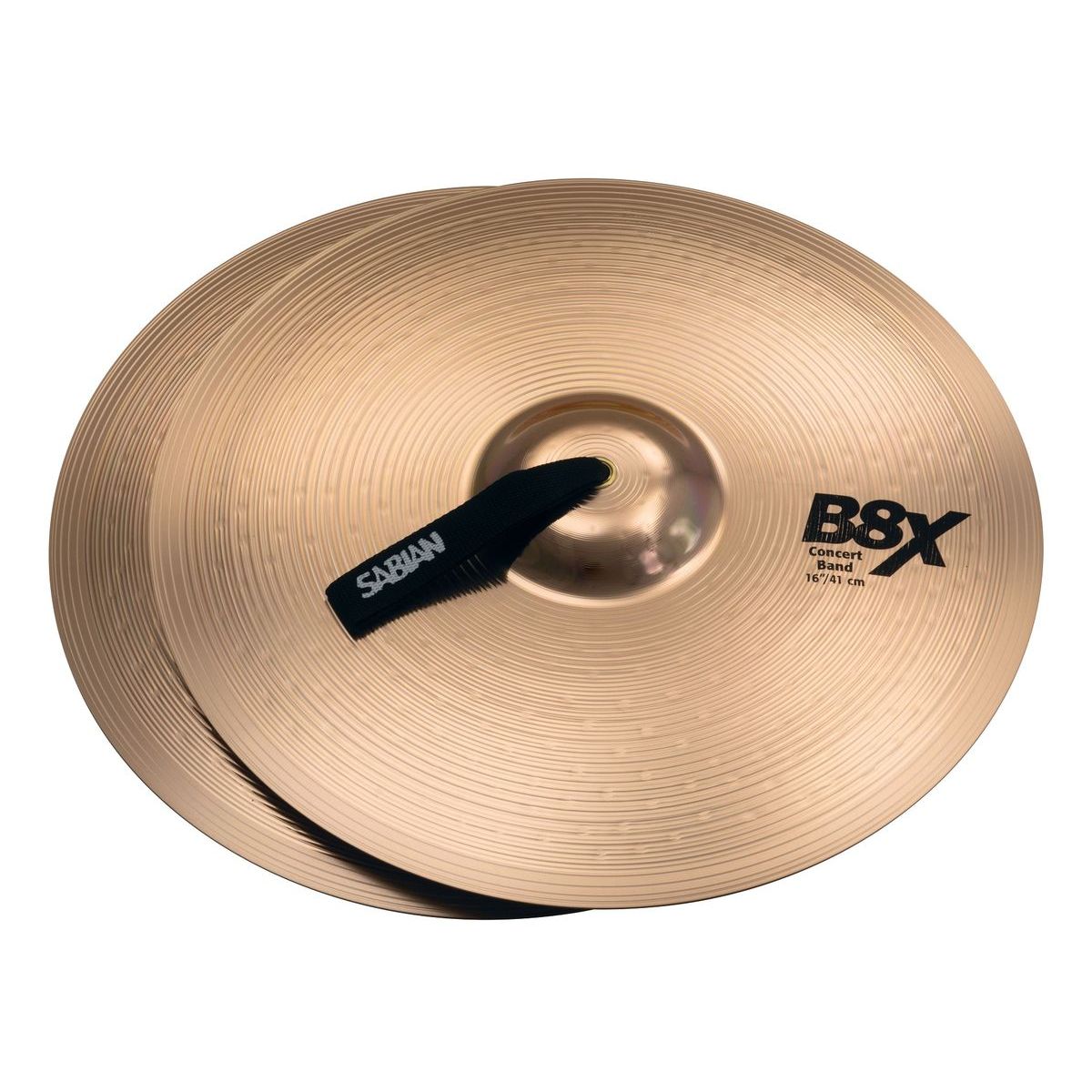 Sabian 16" B8X Concert Band тарелки оркестровые (пара)