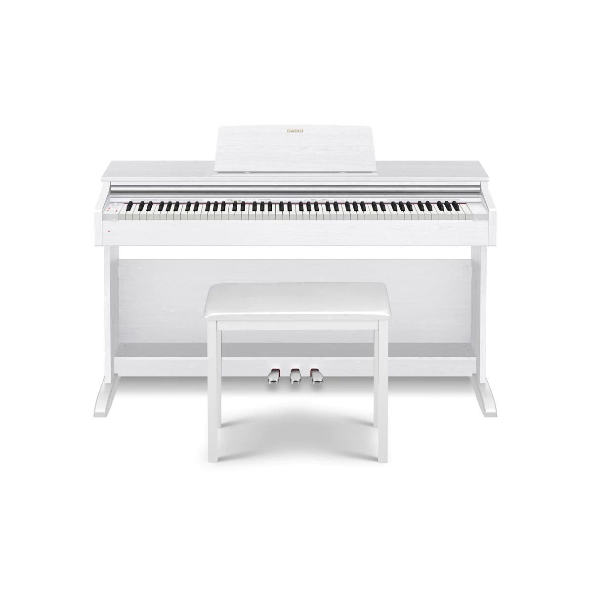 Casio Celviano AP-270WE цифровое пианино с банкеткой, 88 клавиш, 192 полифония, 22 тембр