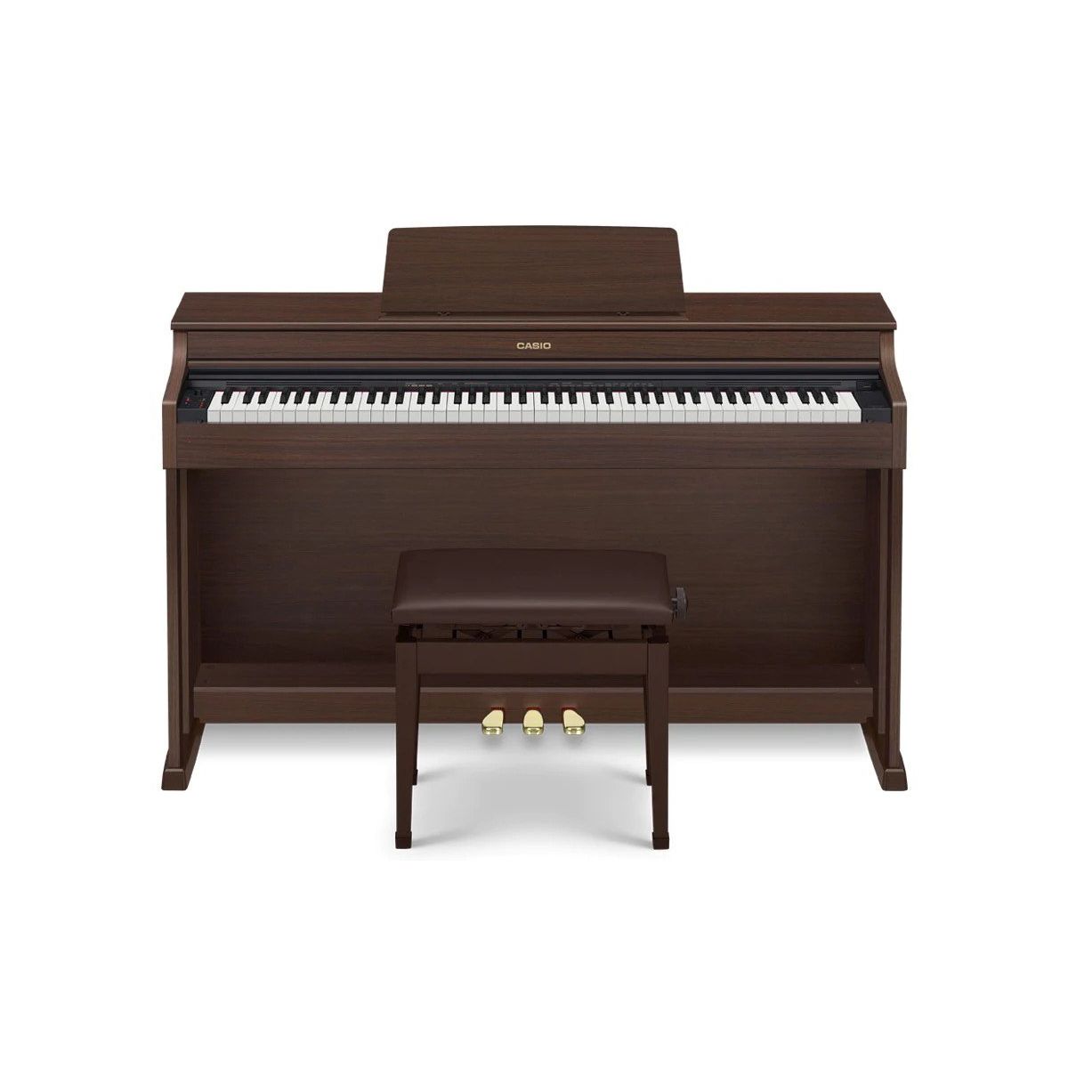 Casio Celviano AP-470BN цифровое пианино с банкеткой, 88 клавиш, 256 полифония, 22 тембр