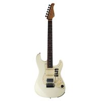 Mooer GTRS S800 White Электрогитара со встроенным процессором, HSS, палисандр, белый цвет