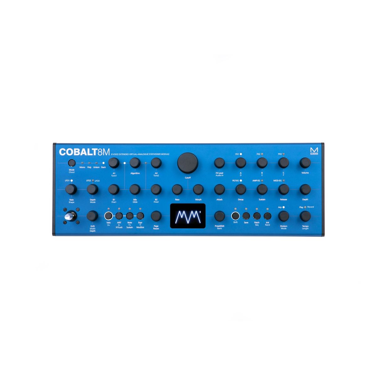 Modal Cobalt8M виртуально-аналоговый синтезаторный модуль, 8 голосов, настольный/рэковый Modal Cobalt8M виртуально-аналоговый синтезаторный модуль, 8 голосов, настольный/рэковый