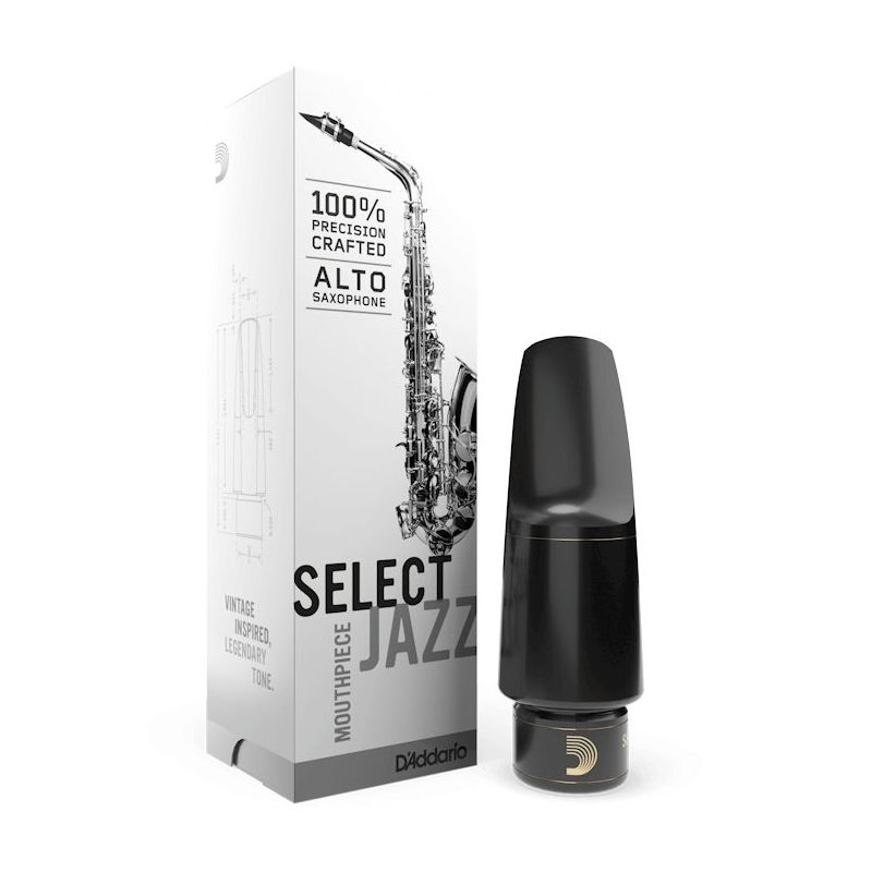D`Addario MJS-D7M мундштук для альт саксофона серии Select Jazz, открытость 2.10 мм