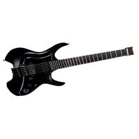Mooer GTRS W800 Pearl Black Электрогитара со встроенным процессором, HH, headless, цвет Pearl
