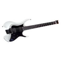 Mooer GTRS W800 Pearl White Электрогитара со встроенным процессором, HH, headless, цвет Pearl