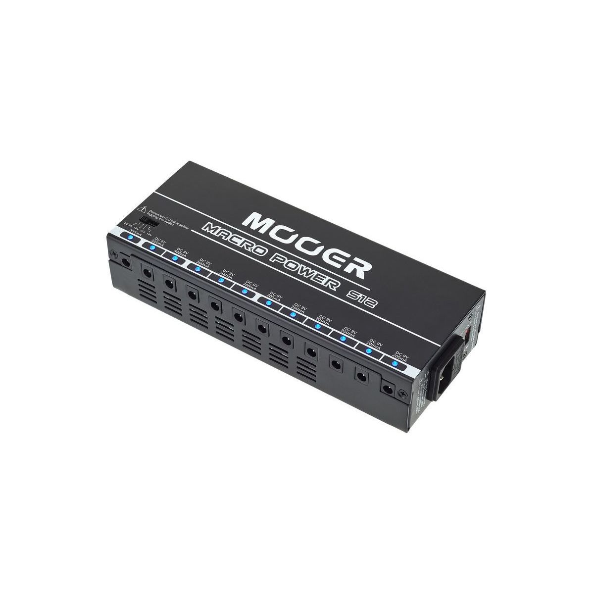 Mooer Macro Power (S12) Блок питания на 12 эффектов, 11х9В, 1х9/12/15/18В, 3.4А Mooer Macro Power (S12) Блок питания на 12 эффектов, 11х9В, 1х9/12/15/18В, 3.4А