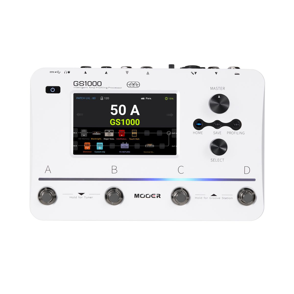 Mooer GS1000 гитарный процессор эффектов Mooer GS1000 гитарный процессор эффектов