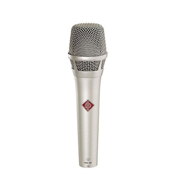 Neumann KMS 104 Кардиоидный вокальный микрофон с 4-х уровневым встроенным поп-фильтром, никелевый