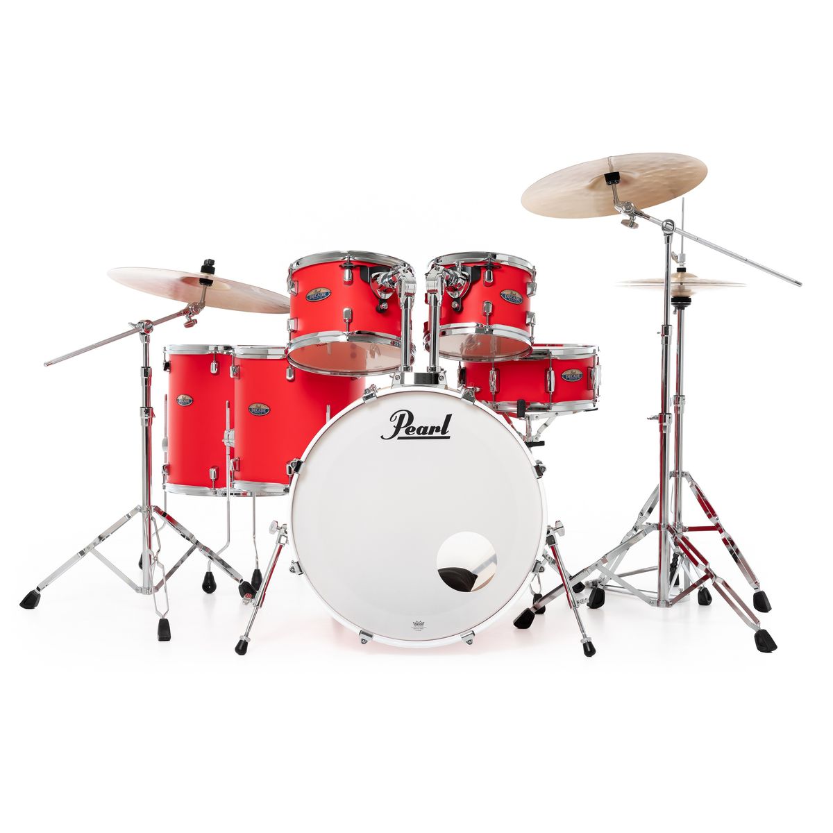 Pearl DMP926S/C899 ударная установка из 6 барабанов, цвет Matte Racing Red, (4 коробки)