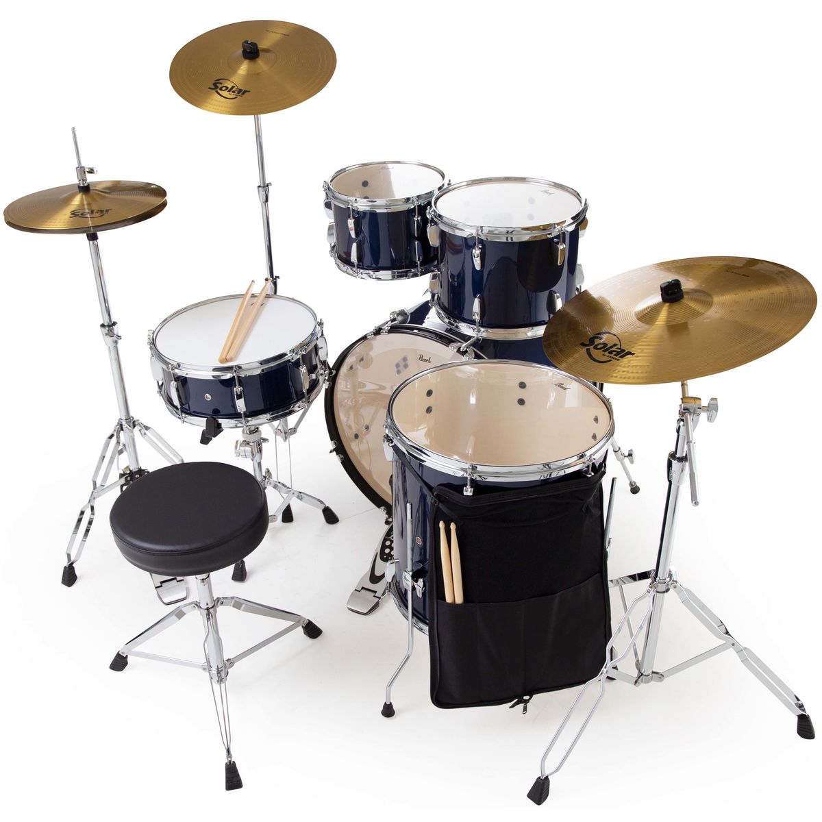 Pearl RS525SBC/C743 ударная установка из 5-ти барабанов, цвет Royal Blue Metallic, (3 коробки)