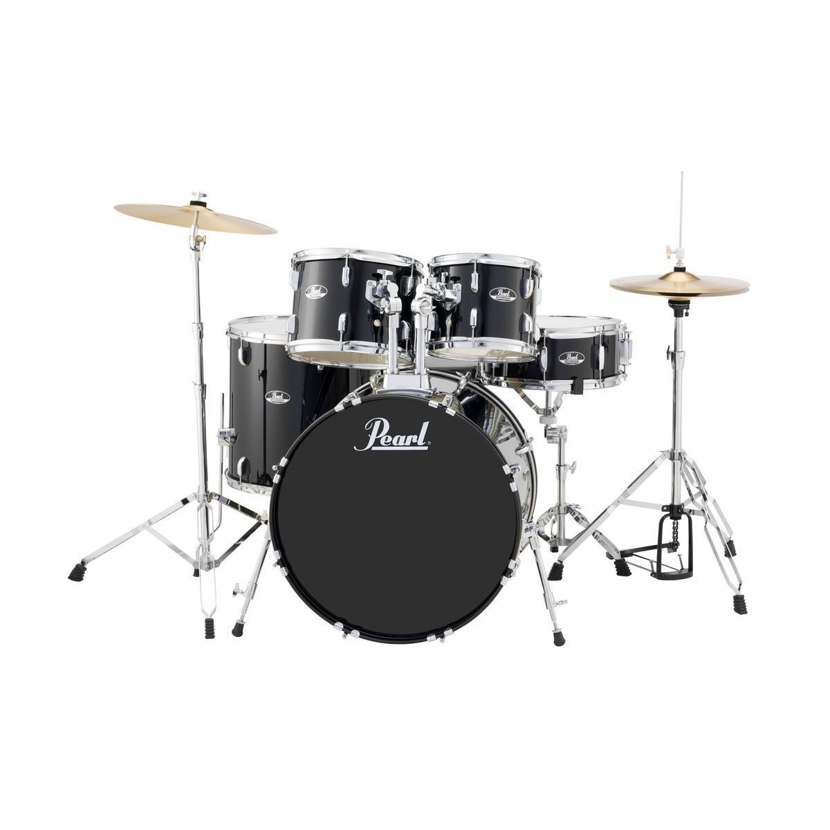 Pearl RS525SC/C31 ударная установка из 5-ти барабанов, цвет Jet Black, (3 коробки)