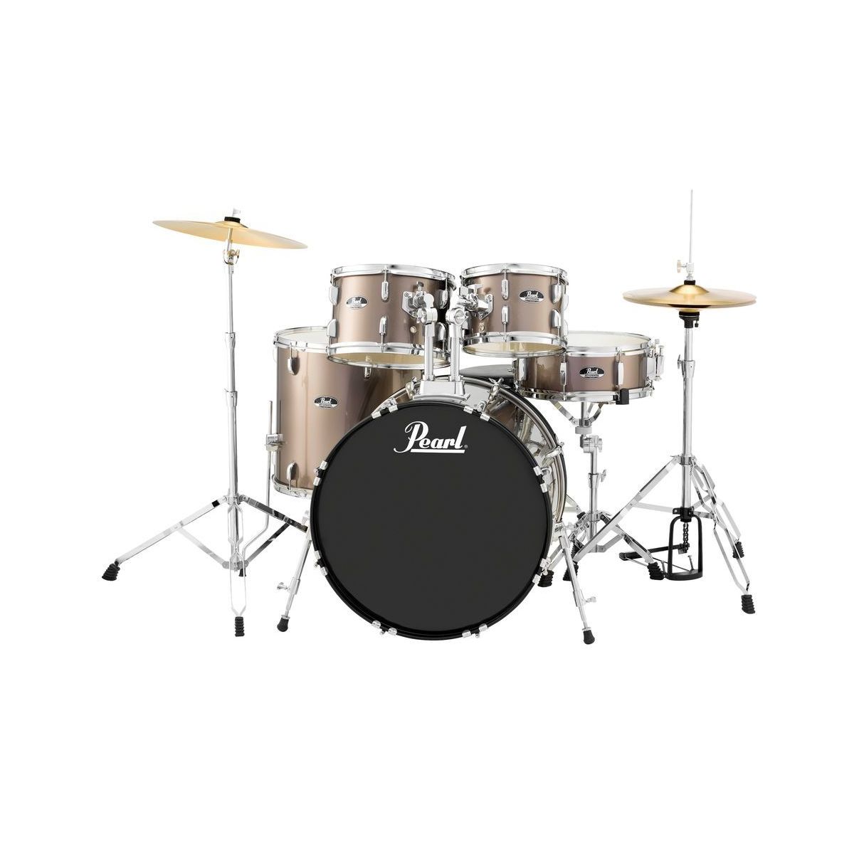 Pearl RS525SC/C707 ударная установка из 5-ти барабанов, цвет Bronze Metallic, (3 коробки)