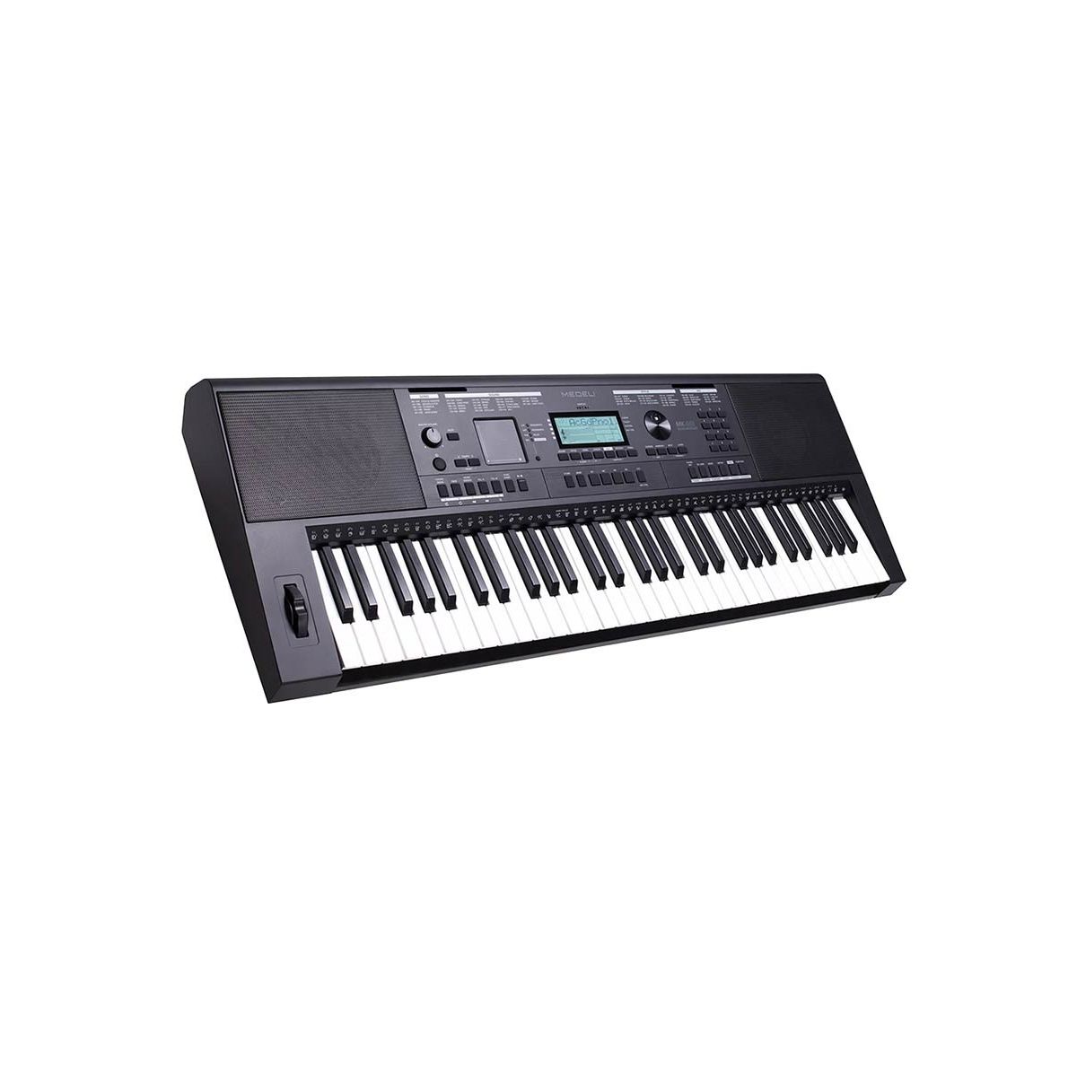 Medeli MK401 синтезатор, 61 клавиша, 64 полифония, 600 тембров + 5 sampling, 200 стилей, вес 5,1 кг