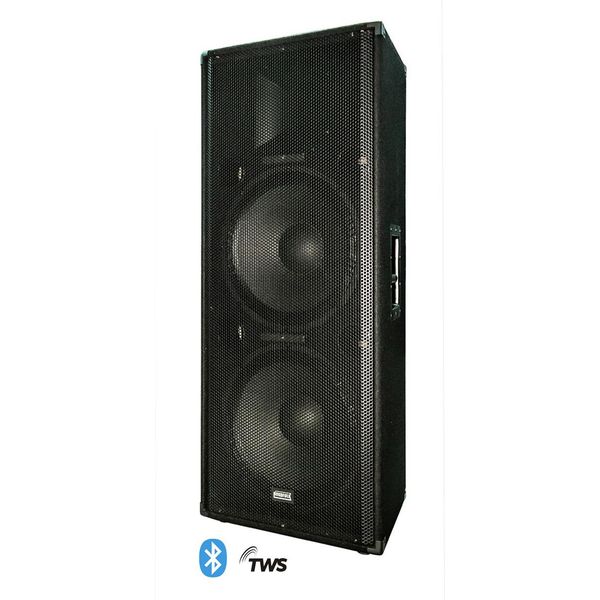 Nordfolk NF2215A mkIII активная 2-х полоcн АС, 1000 Вт, 2х15"/1",Bluetooth&reg; , ДВП