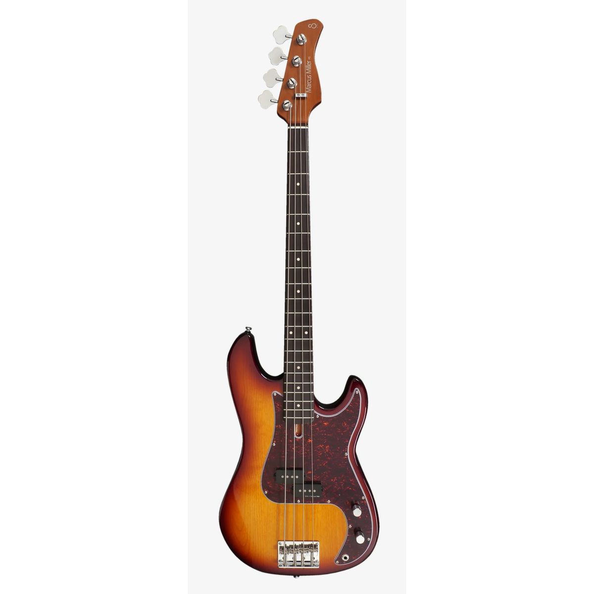 Sire P5R Alder-4 TS бас-гитара, форма Precision, цвет санберст
