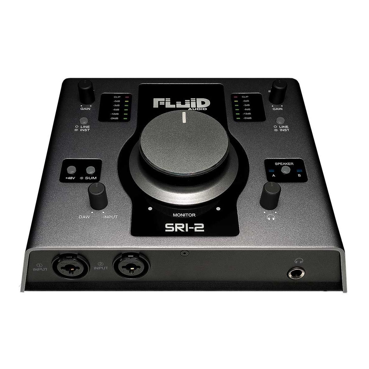 Fluid Audio SRI-2 внешний аудиоинтерфейс, АЦП/ЦАП 24-bit/192kHz, 2хXLR/TRS, OSX/Windows
