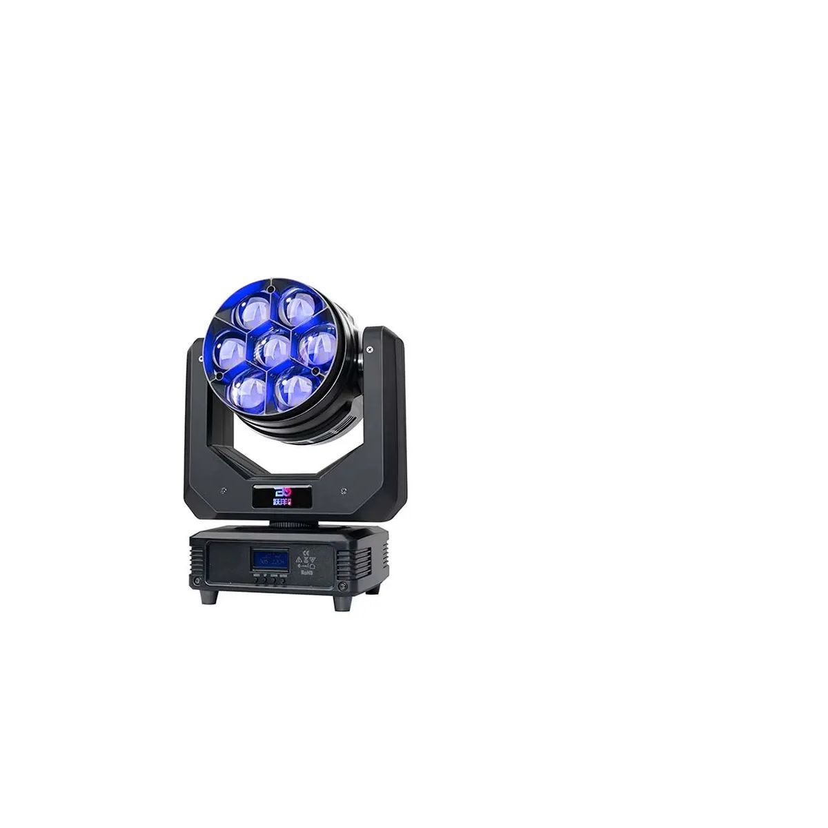 AstraLight MBZ740 вращающаяся голова Beam Wash Zoom 7x40W LED RGBW