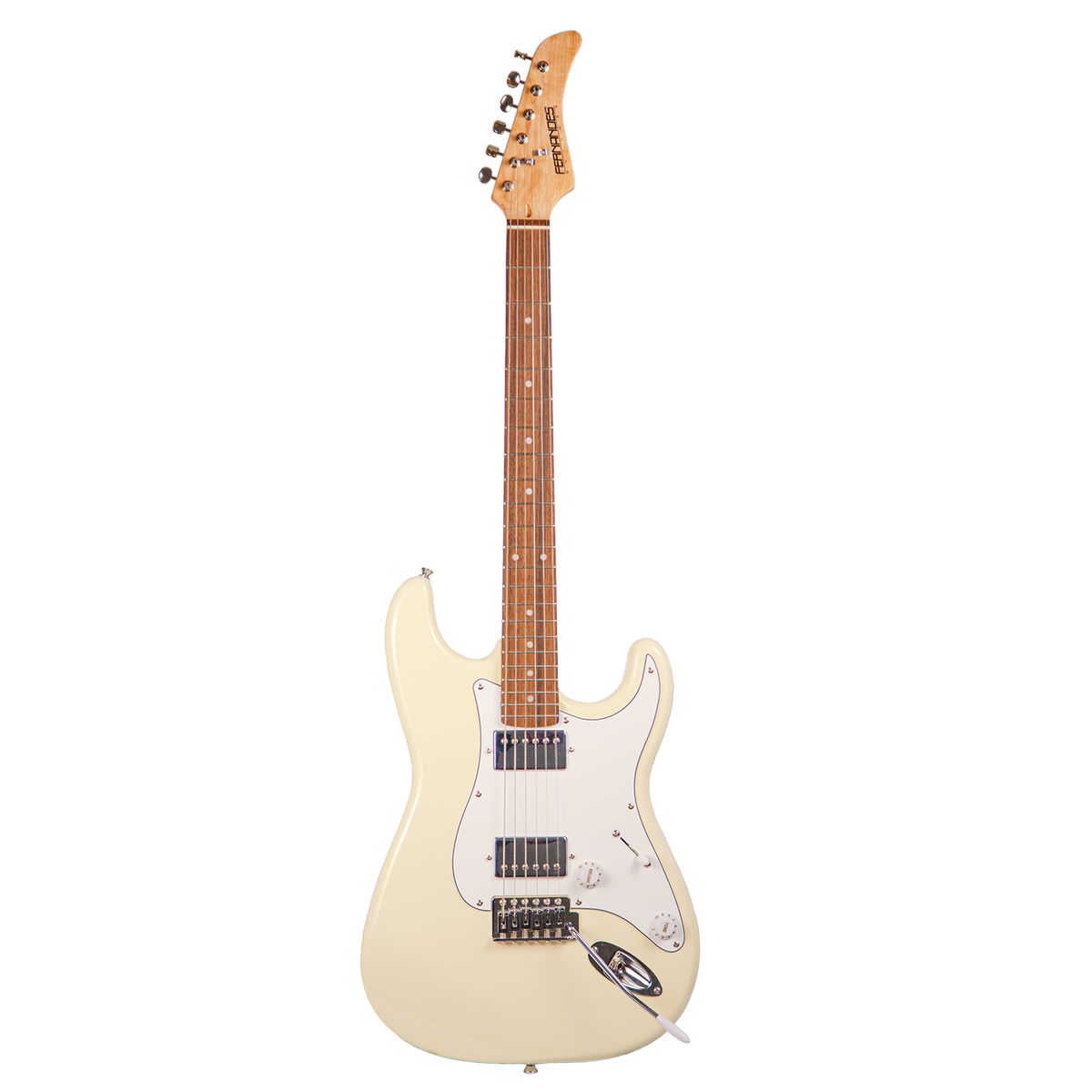 Fernandes LE-1Z HH CW электрогитара Stratocaster HH, цвет кремовый